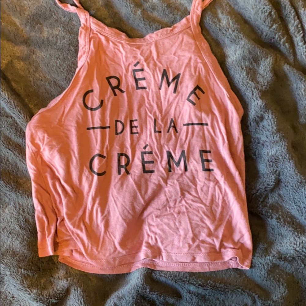 Pink love culture tank